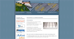 Desktop Screenshot of hohlkammerplatten.net